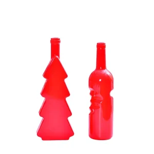 Glass Wine and Liquor Bottles 750 ml, Whisky and Vodka Bottles with Cork Stoppers