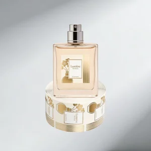 Gold Aluminum Adhesive Cosmetic Labels for Perfume and Shampoo Glass Bottles