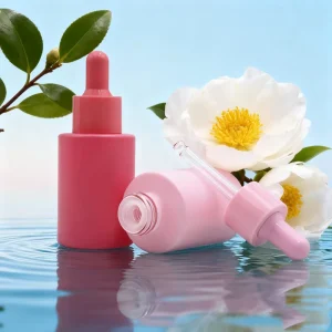 Golden Supplier Unique 30ml Good Price Glass Dropper Bottle Colored Round Glass Dropper Oil Bottle with Plastic Dropper Cap