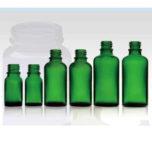 Green Glass Essential Oil Bottle 15ml