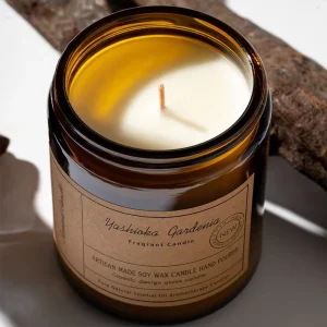 Handmade Aromatherapy Soy Wax Votive Candles in Classical Glass Jar for Birthdays Holidays and Bars