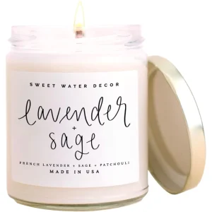 Handmade Gradient Color A03 Aromatherapy Scented Candle, 359 g Glass Jar