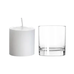 Heat Resistant Glass Candle Jars for Soy Wax Christmas and Easter Occasions Instock Glass Vessels