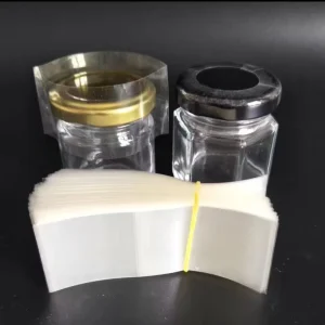 Heat Shrink Wrap Sealer Shrink Bands Shrink Sleeves for Glass Transparent Shrink Wrapped PVC