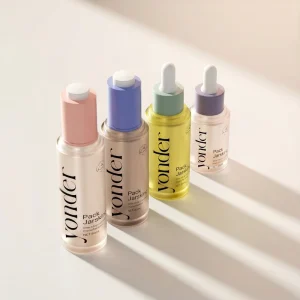 Heavy Wall PET 20ml 30ml 40ml 50ml Thick Bottom Facial Serum Essence Hair Oil Push Button Dropper Packaging Bottle