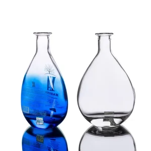 Heavy Weight Custom Made for Luxury 1L Vodka Personalized Glass Bottle Containers