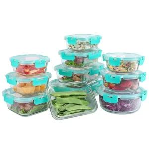 High Borosilicate Glass Food Container
