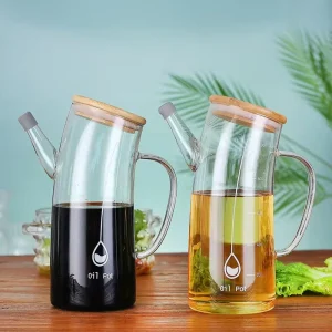 High Borosilicate Glass Kitchen Oil Pot Bottle