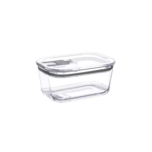 High-Borosilicate Transparent Glass Food Containers for Kitchen Pantry Organization