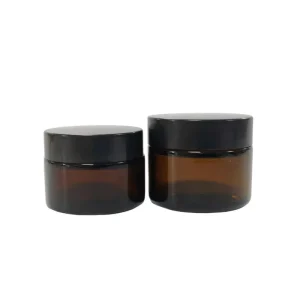 High End Amber 200ml 4oz Home Decor Luxury Long Lasting Scented Candle Glass Jar with Lid