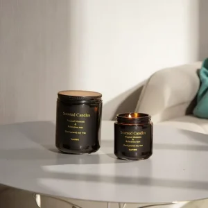 High End Romantic Aromatherapy Candles Soy Wax Glass Jar Fresh Floral Scent Bedroom Living Room Handmade Diwali Holiday