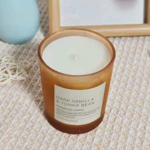 High Grade Empty Candle Jars 8Oz Luxury Glass Eco Friendly Gel Wax Holiday Candle Containers