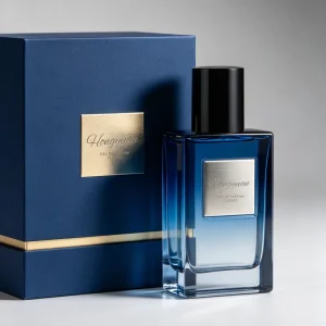 High Grade Luxury Square Clear Glass Perfume Bottle Empty Fragrance Packaging Bottle Support Logo Customize