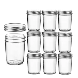 High Quality Canning Jar 8oz Glass Mason Jar