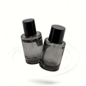 High Quality Empty Unique Travel Custom Made Glass Black 30ml Perfume Bottles Hot Stamping Reed Diffuser