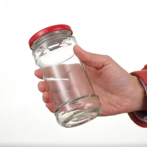 High Quality Glass Bottles for Food Storage for Caviar Jam Hot Tomato Chili Sauce Packaging