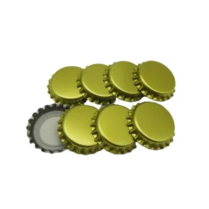 High Quality Metal Tin Airtight Crown Lids Bottle Caps Closures for Glass Beer Juice Drinking Bottles
