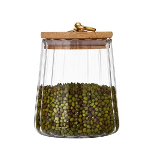 High Quality Sealed Glass Storage Jar Decorative Glass Container Safe Food Grade Ware