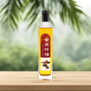 High Quality Square Super Flint Glass Olive Oil Bottles 250 750ml Food Safe Empty Screw Cap Screen Printing Ruisheng Brand