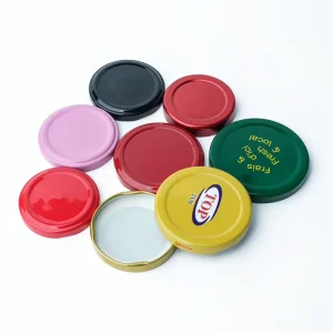 High Quality Tinplate Closures for Glass Bottles and Jars