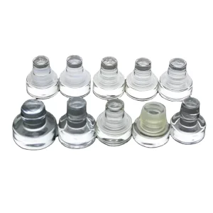 High Transparency Glass Bottle Caps Food Grade Sealing Multiple Sizes Available Specialized Wine Bottle Caps