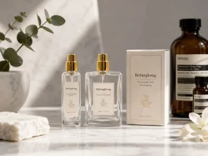 High end square Transparent Spray Bottles 30 Ml 50 Ml 100 ml square Glass Bottles with Perfume Spray Nozzle