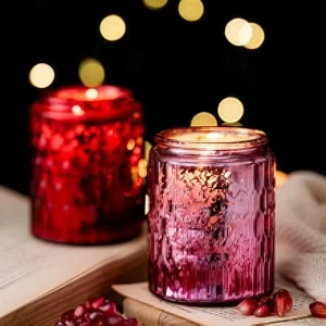 Home Decor Gift Box Scented Candle Gift Oem Custom Private Label Aromatherapy Luxury Glass Jar Scented Candles