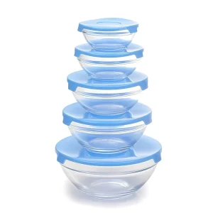 Hot Selling High Food Grade Glass Storage Containers Can Be Microwave Heated Dishwasher Safe Stackable Durable Eco Friendly
