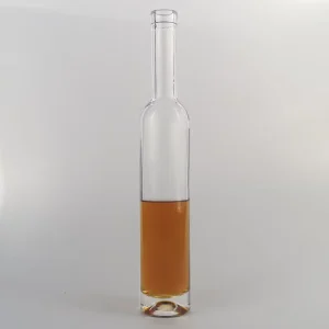 Hot Selling Price Recyclable Wine Liquor Glass Bottle Red Wine Bottle with Cork or Cap Top clear Glass Wine Bottle