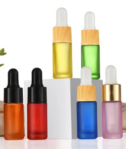 Hotsale 5ml Multi color Dropper Glass Bottles Essence Eye Drop