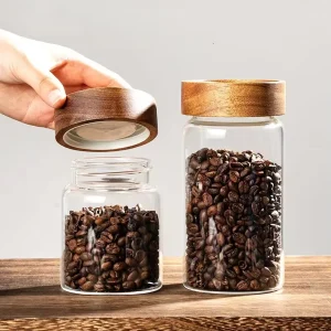 Household Glass Storage Jars with Lids Factory Direct Customizable for Spices