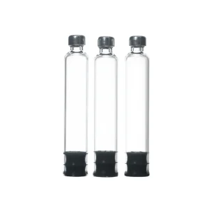 In Stock 3ml Disposable Sterile Clear Durable Glass Vial With Aluminum Cap And Rubber Stopper