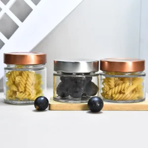 In Stock Custom Size 200ml 150ml Honey Bottle Sauce Jam Canning Pickles Glass Jar