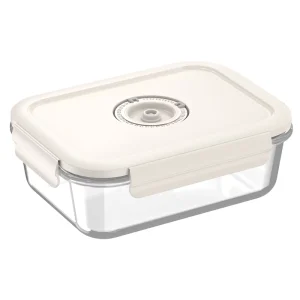 Innovative Vacuum Sealed Glass Food Storage Containers Microwave Dishwasher Kitchen Outdoor