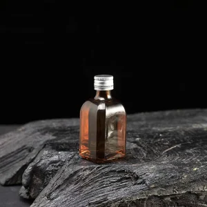 Jam Bottle Glass Jar 100ml Empty Round Mini Glass Jar for Jam Pickle Cookie