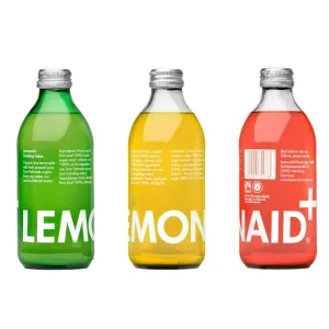 Juice, Soda, Tequila, and Water Glass Bottles, 200ml 330ml 500ml, Small Mouth Lids