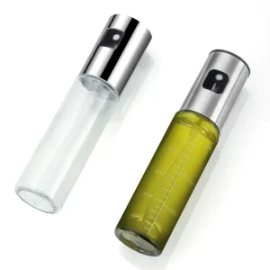 Kitchen Glass Olive Oil Mist Spray Bottle for Cooking