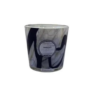 Large Capacity Wholesales OEM Home Decor Glass Jar Candle About 770g