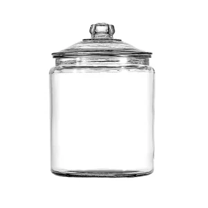 Large Glass Jars for Empty Storage of Biscuits Snacks sealed Spice Glass Jars
