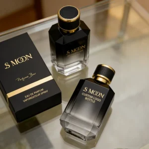 Large Quantity Customized Luxury Transparent Glass Empty Perfume Bottles In 30ml 50ml 100ml Fashionable Perfume Bottles
