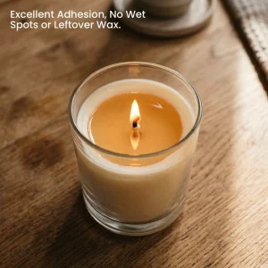 Long Lasting 20 Hour Burn Soy Wax Aromatherapy Candle Cup Shape Glass Jar