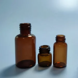 Low Borosilicate Amber Clear Tubular Glass Vials 5ml 7ml 10ml 20ml with Screw Cap and Screen Printing