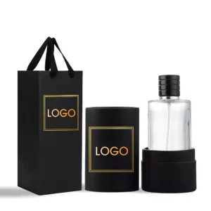 Low MOQ 30ml 50ml 100ml Luxury Transparent Glass Spray Essential Oil Perfume Empty Bottle