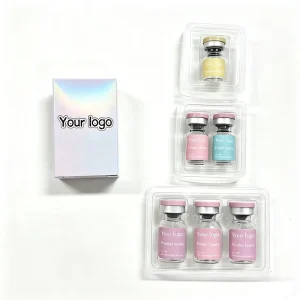 Low Temperature Resistant Glass Bottle Decal 3ml 5ml 10ml Peptide Design Waterproof Self Adhesive Label for Vial Packaging