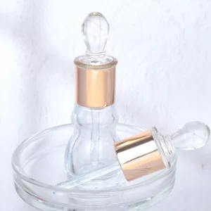 Luxury 12ml Glass Dropper Bottle with Hot Stamping for Essential Oils & Body Care Reasonable Prices