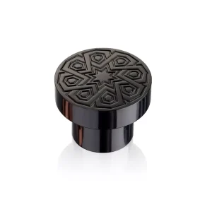Luxury 15mm Round Shiny Gold Perfume Cap Lids Closures Bottle Caps for Glass Perfume Packaging
