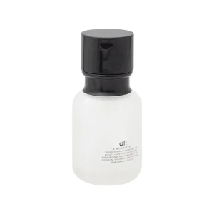 Luxury 30ml Frosted Glass Face Serum Bottle with Pump Cylinder Shape Screw Cap Sealing for Skin Care Cream or Serum