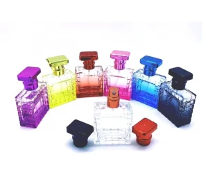 Luxury 35ML Gradient Color Perfume Spray Bottle with Low MOQ