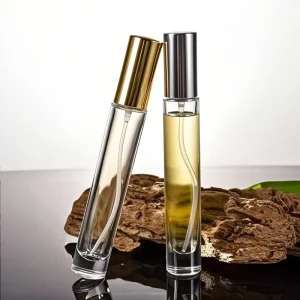 Luxury Custom Perfume Bottle 10ml Mini Clear Empty Spray Refillable Glass Fragrance Sample Perfume Bottle