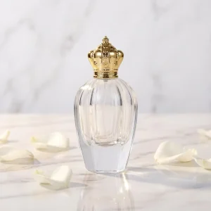 Luxury Custom Perfume Bottles 30ml 50ml 100ml Stock Sizes with Pump Sprayer Seal Premium Glass Spray Bottles for Parfum